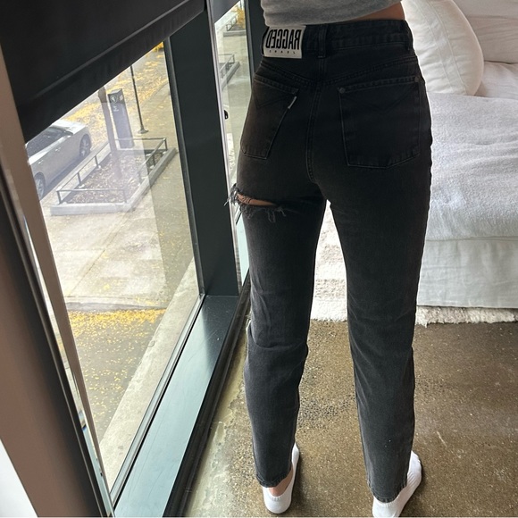 Ragged Priest High Rise Black Jeans size 24 - Picture 6 of 6